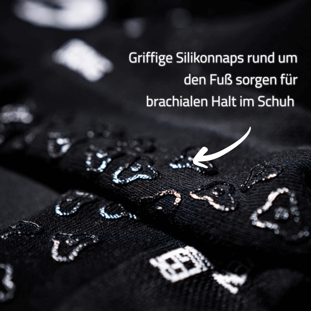 Bundle Schienbeinschoner + Sleeves + Gripsocks BLACK